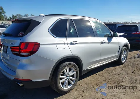 2015 BMW X5 Sdrive35I из США, поврежденный, VIN 5UXKR2C58F0H35496